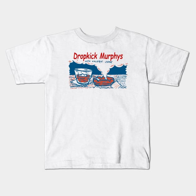 Dropkick vintage Kids T-Shirt by Animal Paper Art